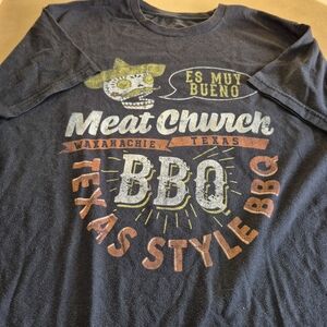 Texas Style BBQ Men's Shirt - Black 2358/220
